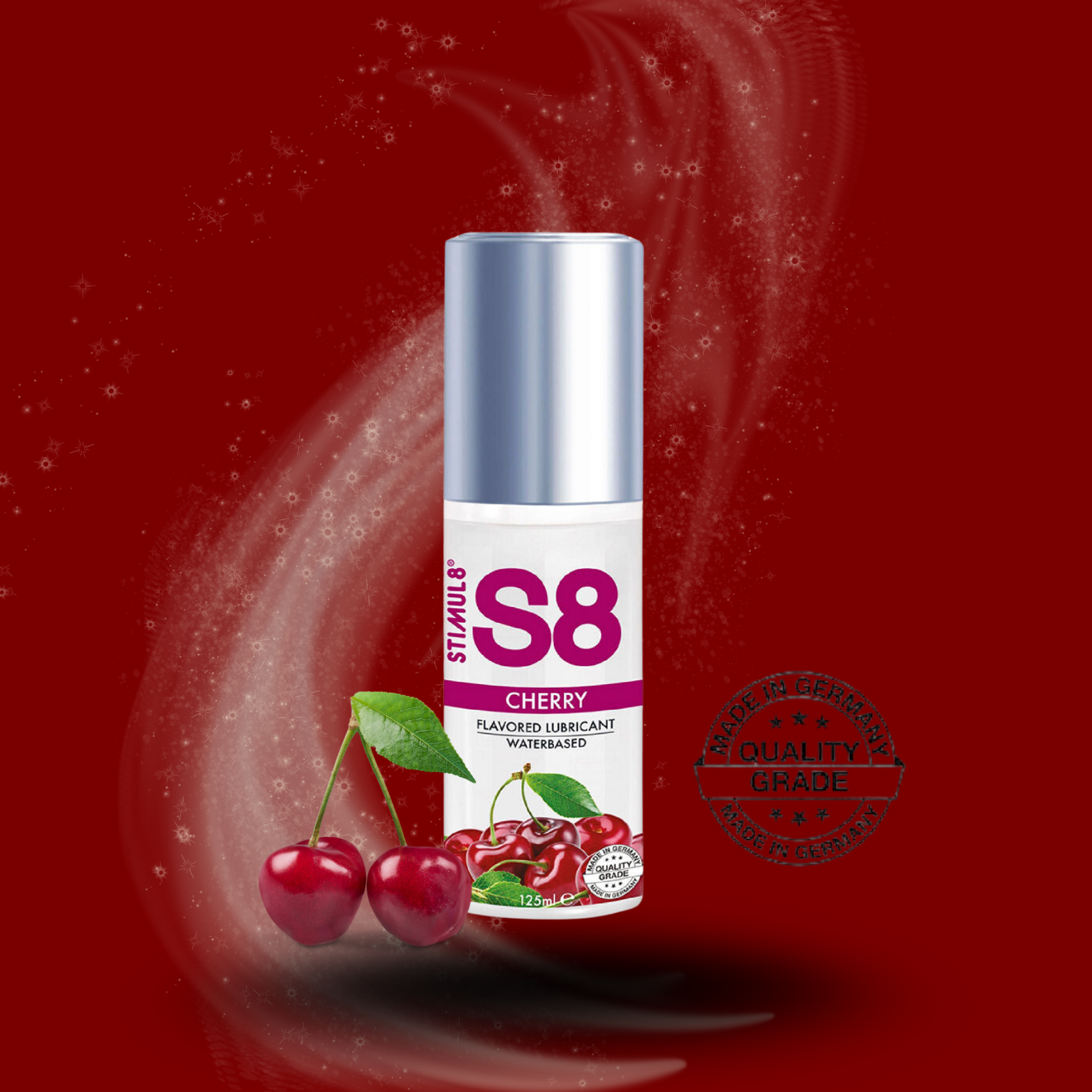 STIMUL8 - LUBRIFIANT S8 CERISE 125 ML