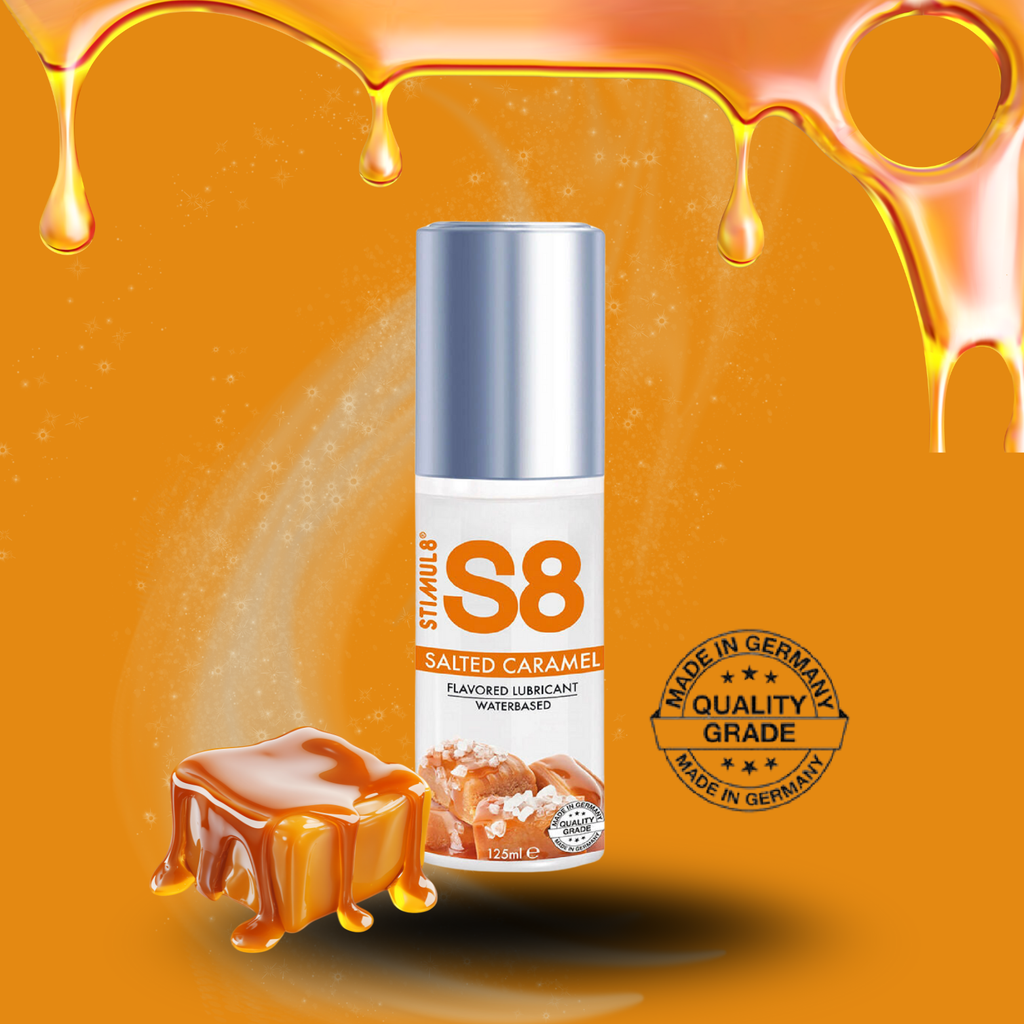 STIMUL8 - S8 LUBRIFIANT CARAMEL SALÉ 125 ML
