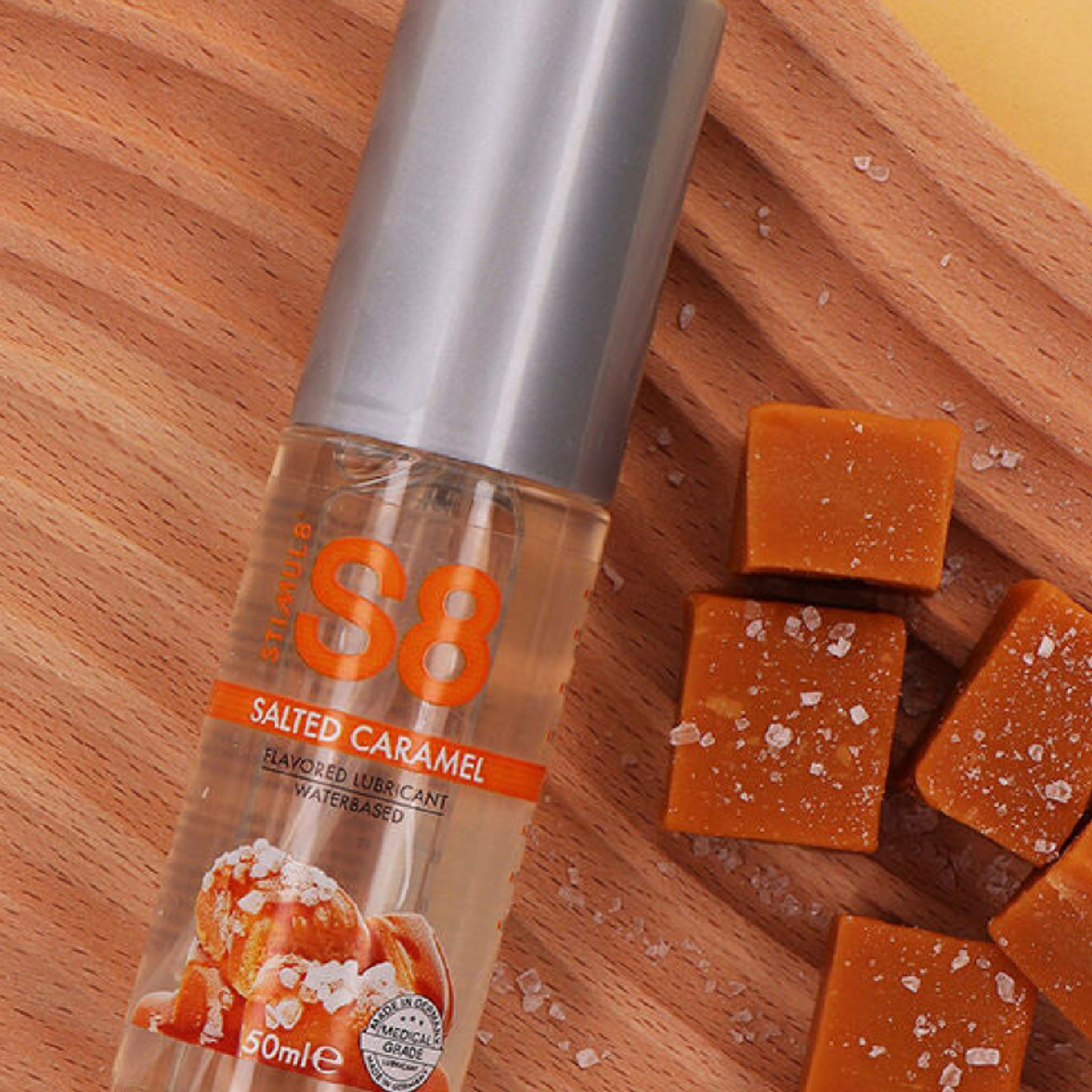 STIMUL8 - S8 LUBRIFIANT CARAMEL SALÉ 125 ML