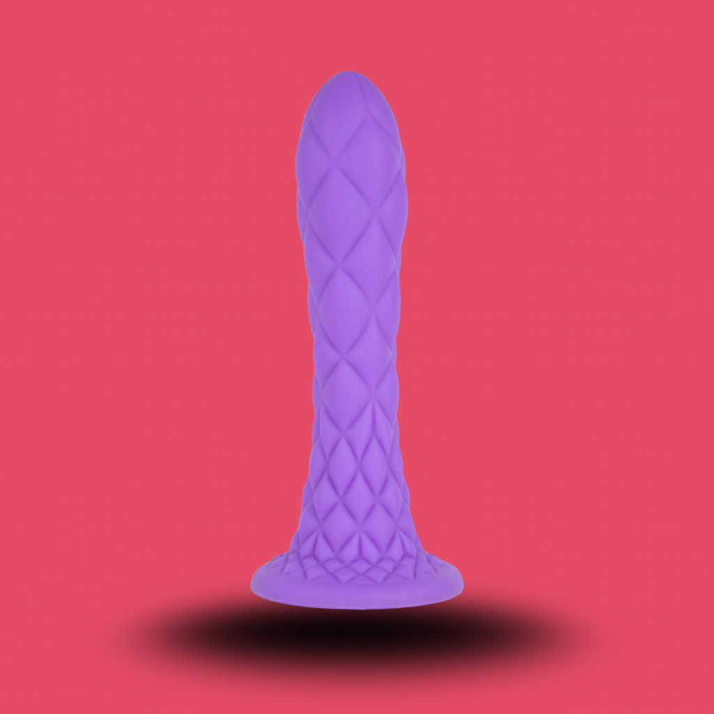 SILEXD - DREAMY DILDO FANTASY SILICONE LIQUIDE THERMORÉACTIF VIOLET 18,5 CM