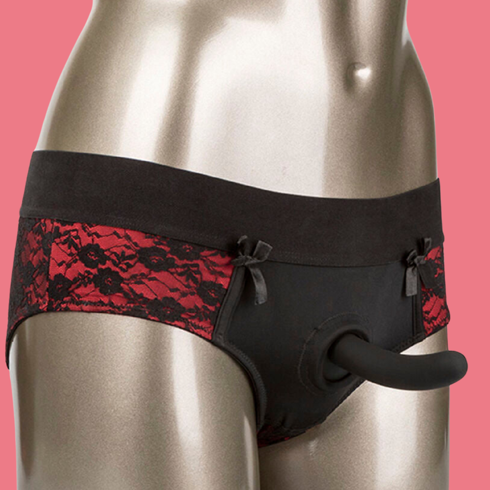 CALEXOTICS - SCANDAL ENSEMBLE CULOTTE SANS ENTREJAMBE AVEC GODE TAILLE S/M