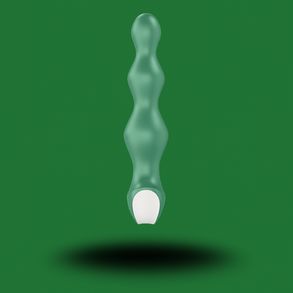 SATISFYER - VIBRATEUR LOLLI PLUG 2 PLUG VERT