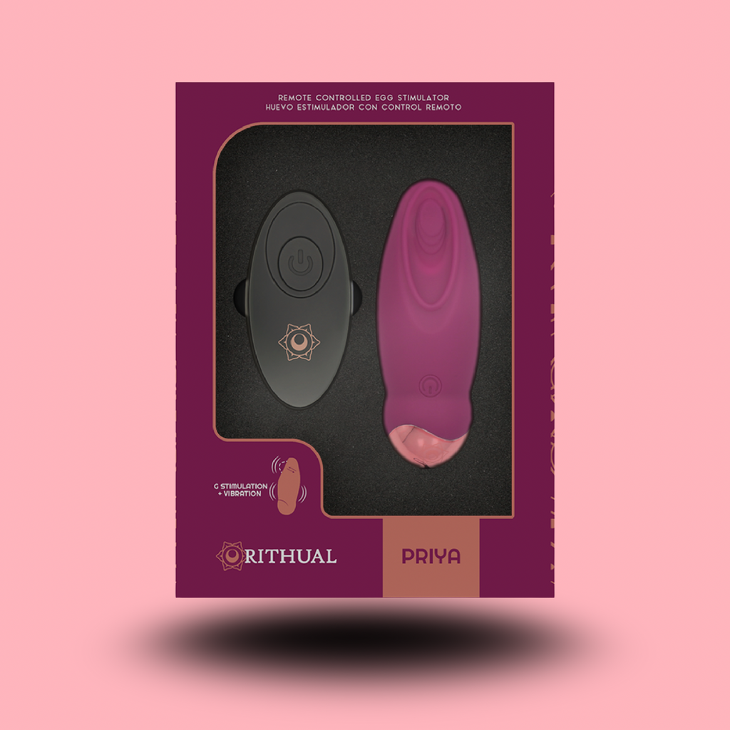 RITHUAL - PRIYA EGG TÉLÉCOMMANDE G-SPOT + VIBRATION