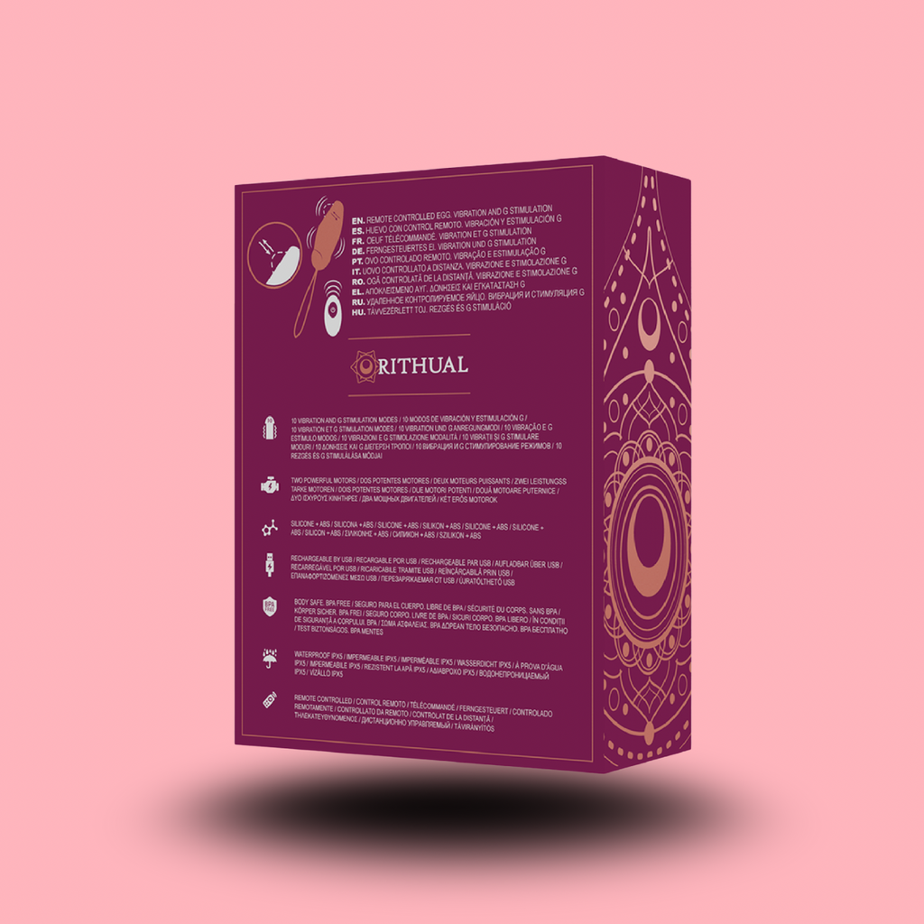 RITHUAL - PRIYA EGG TÉLÉCOMMANDE G-SPOT + VIBRATION