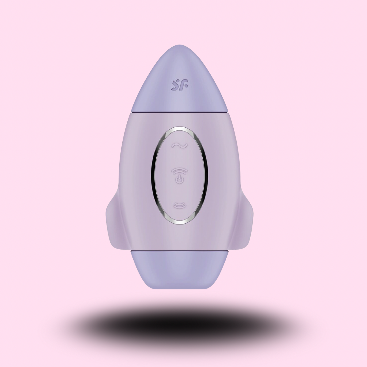SATISFYER - MISSION CONTROL PETIT VIBRATEUR  DOUBLE IMPULSION LILAS