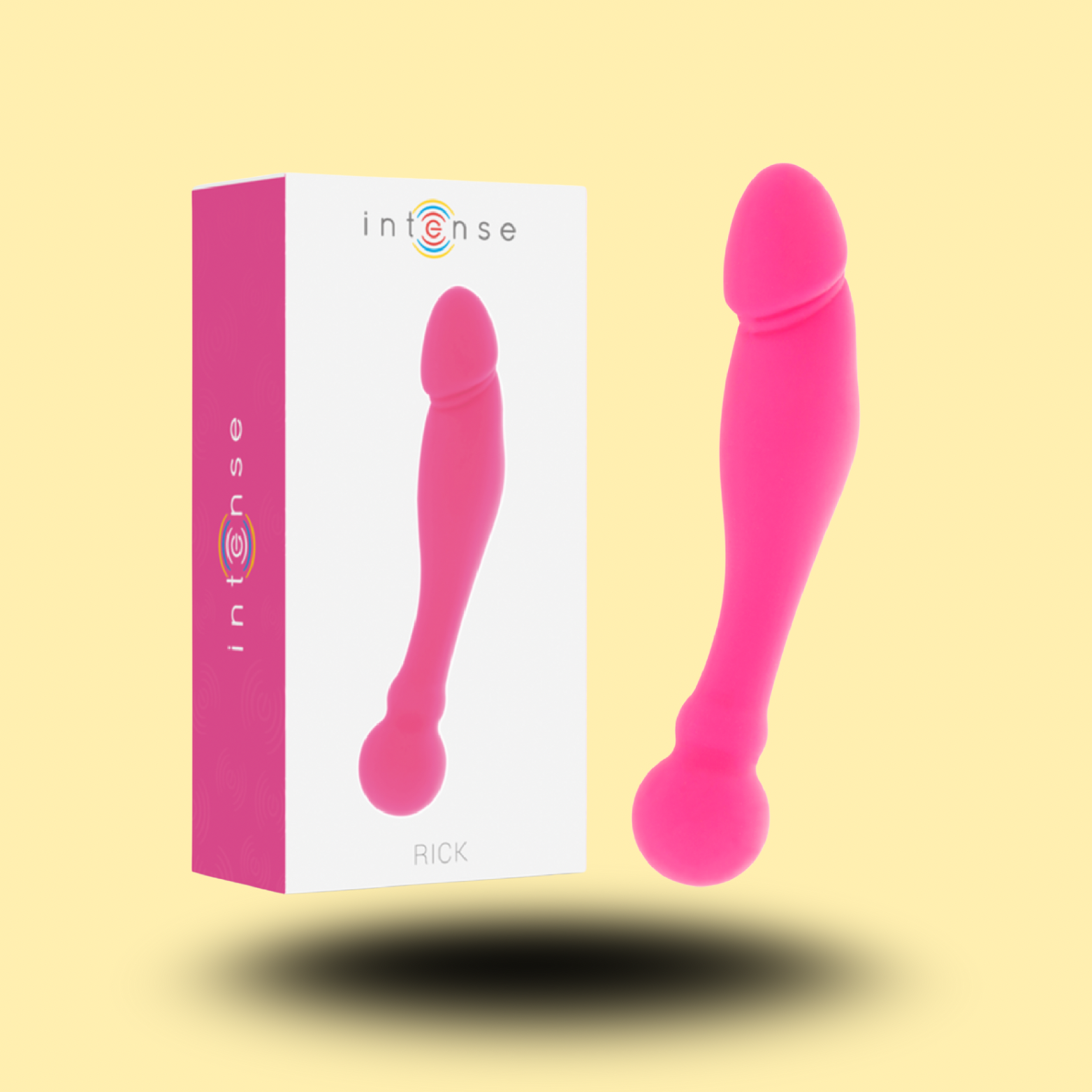 INTENSE - SILICONE RICK DOUBLE ROSE
