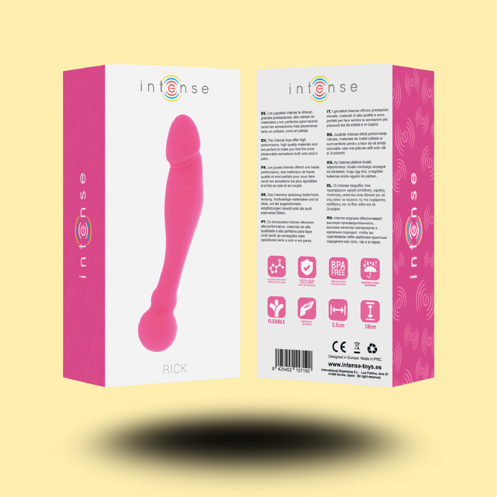 INTENSE - SILICONE RICK DOUBLE ROSE