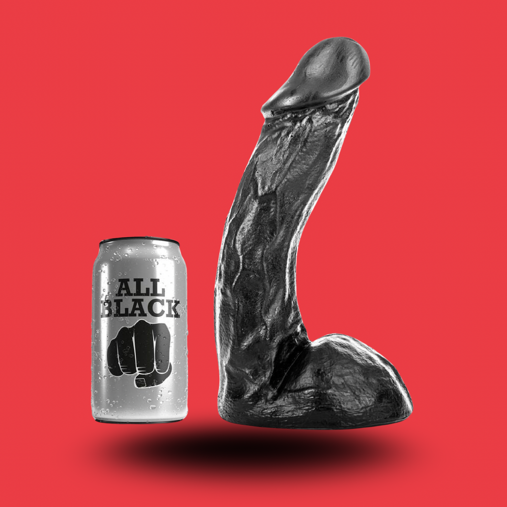 ALL BLACK - DONG 23 CM