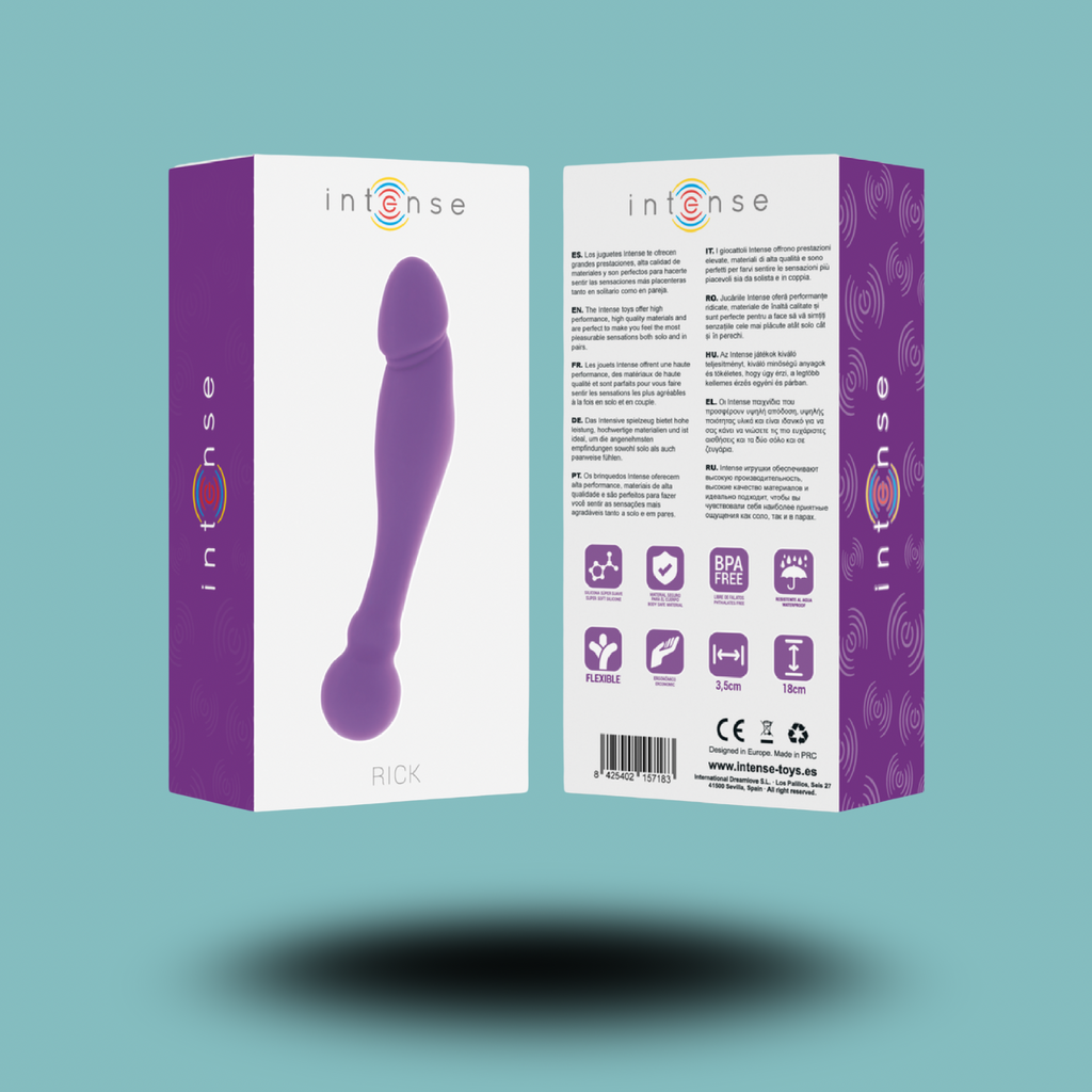 INTENSE - SILICONE RICK DUAL LILAS