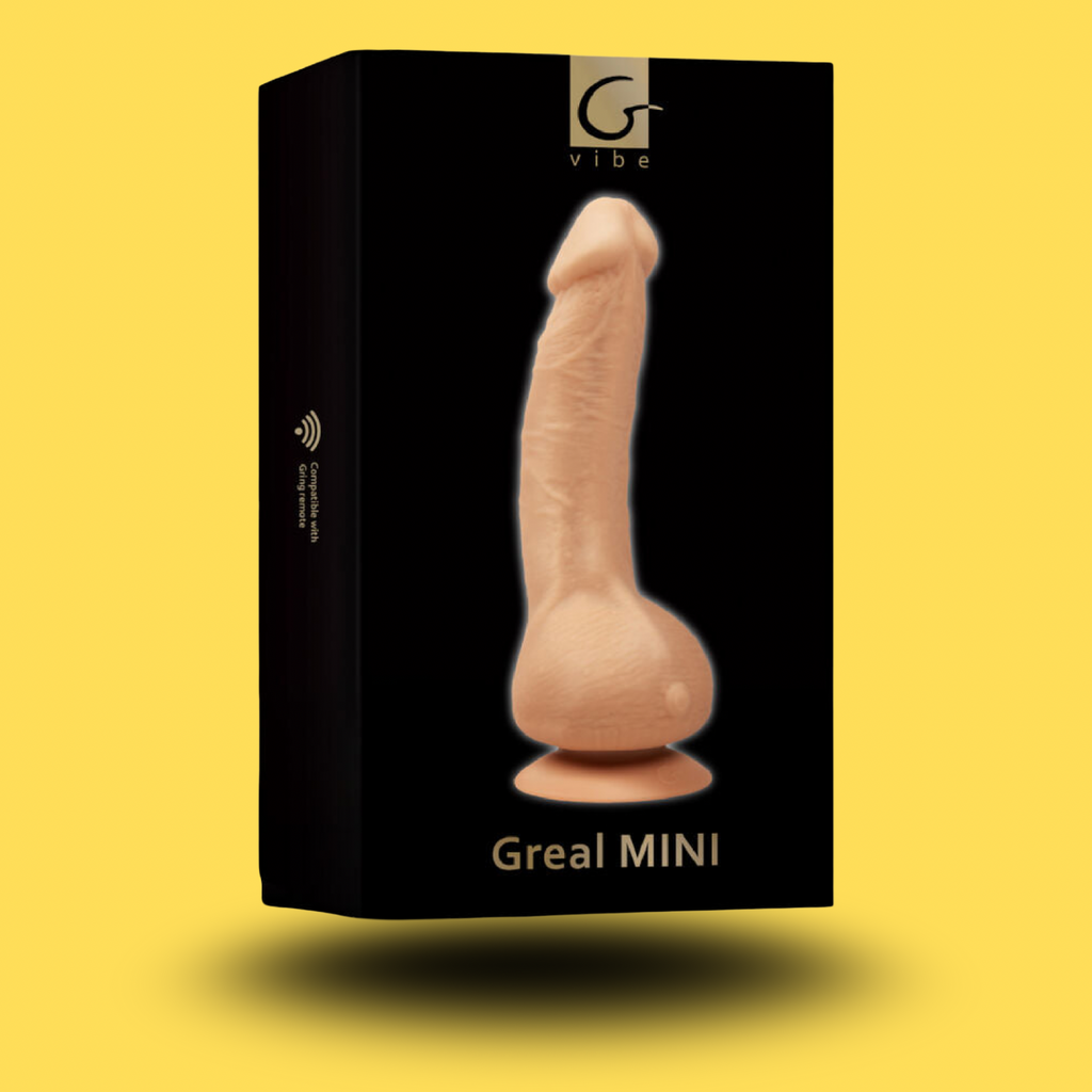 G-VIBE - GREAL MINI VIBRATEUR GODE NATUREL SILICONE