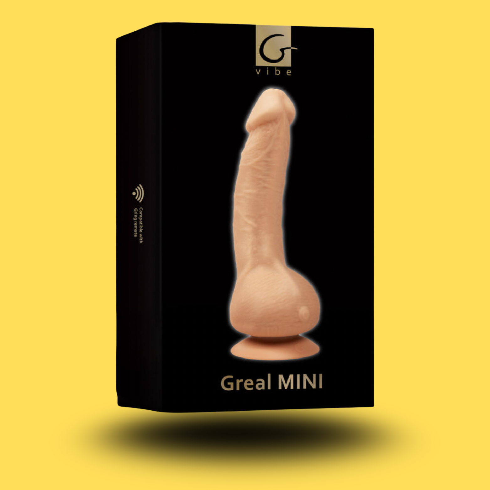 G-VIBE - GREAL MINI VIBRATEUR GODE NATUREL SILICONE