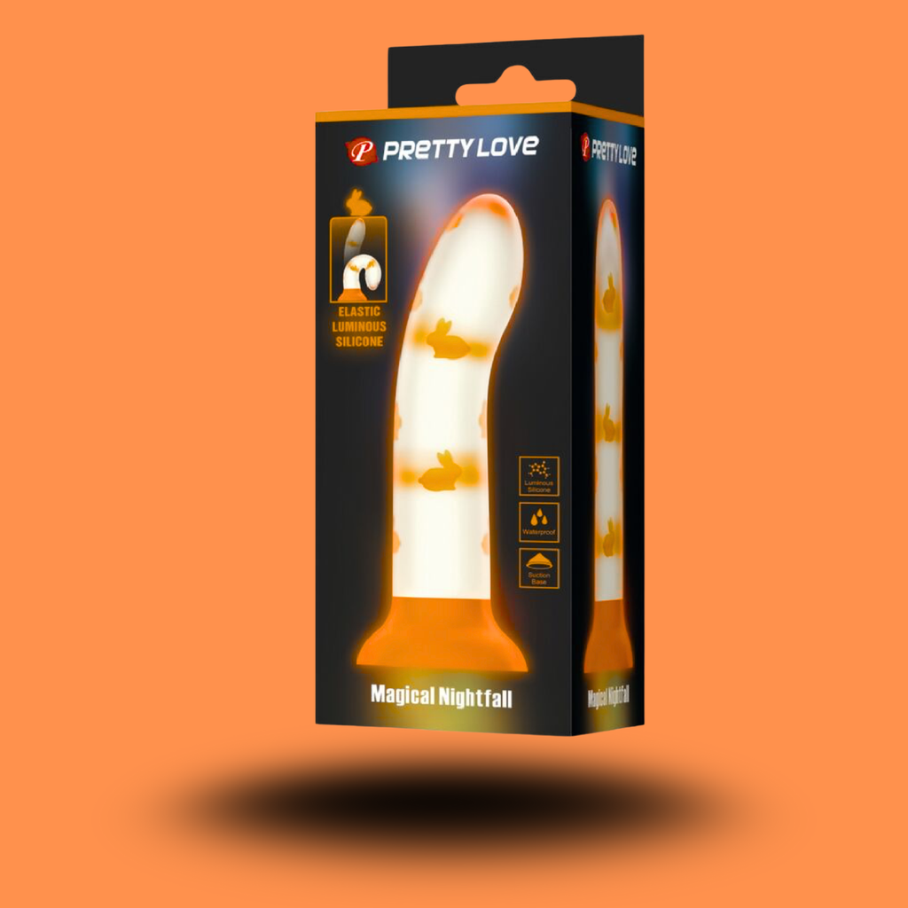 PRETTY LOVE - GODE MAGIQUE NIGHTFALL SANS VIBRATION ORANGE LUMINEUX