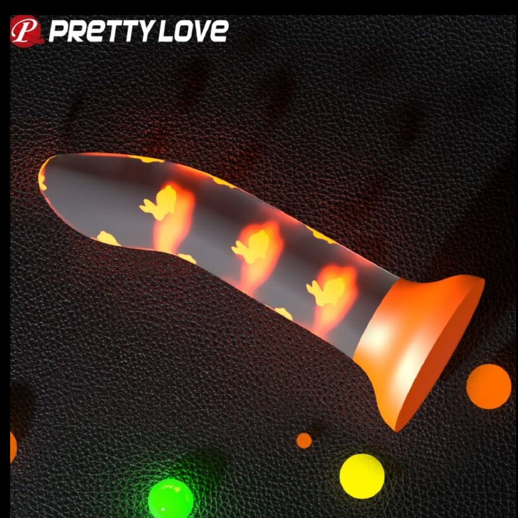 PRETTY LOVE - GODE MAGIQUE NIGHTFALL SANS VIBRATION ORANGE LUMINEUX