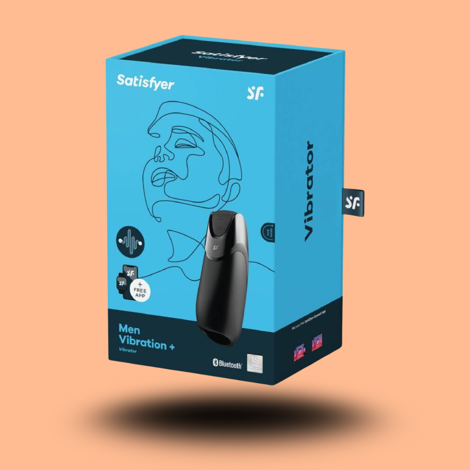 SATISFYER - HOMME VIBRATION+ NOIR