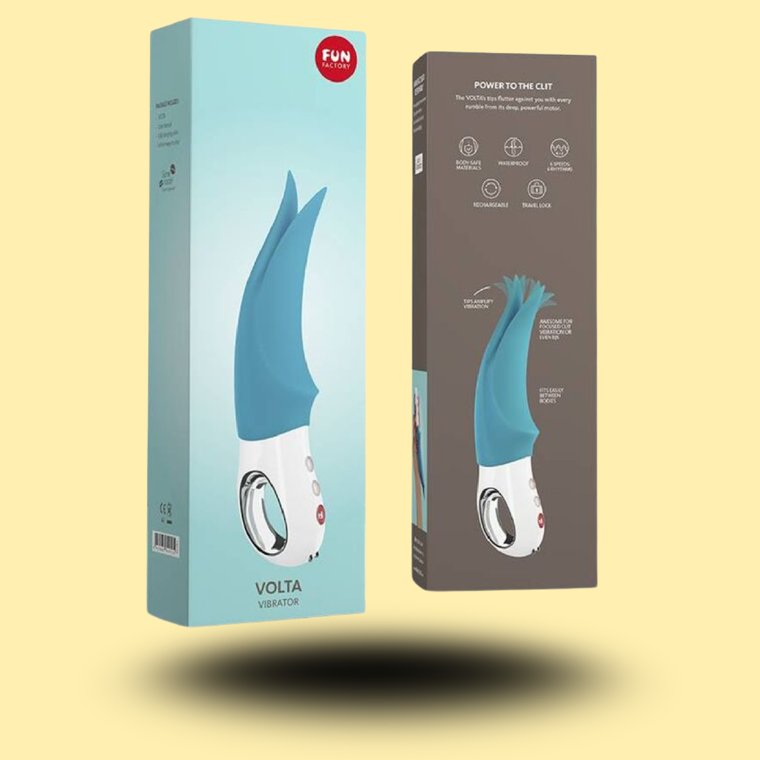 FUN FACTORY - VIBRATEUR CLITORAL VOLTA G5 ESSENCE