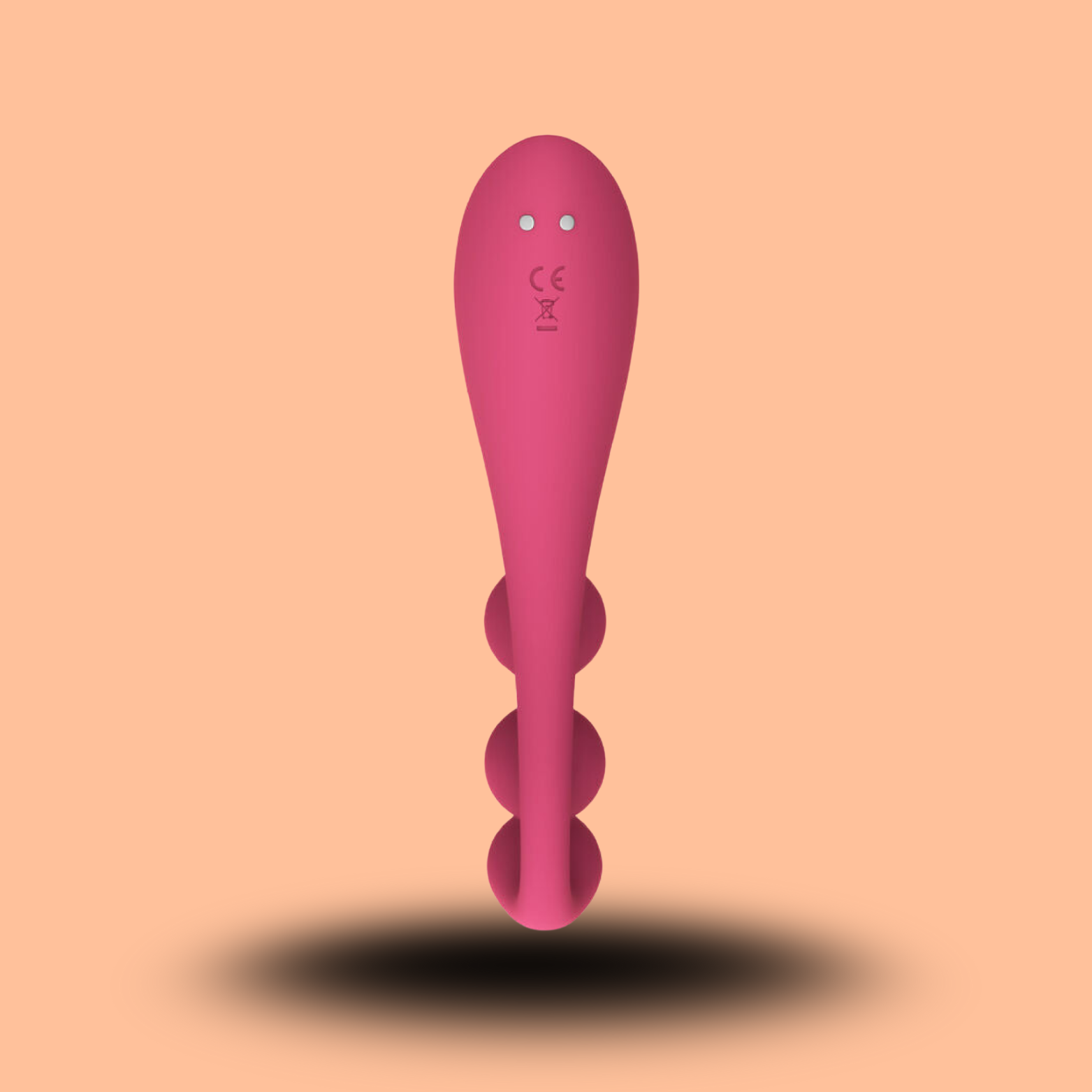 SATISFYER - VIBRATEUR MULTI TRI BALL 1 ROUGE