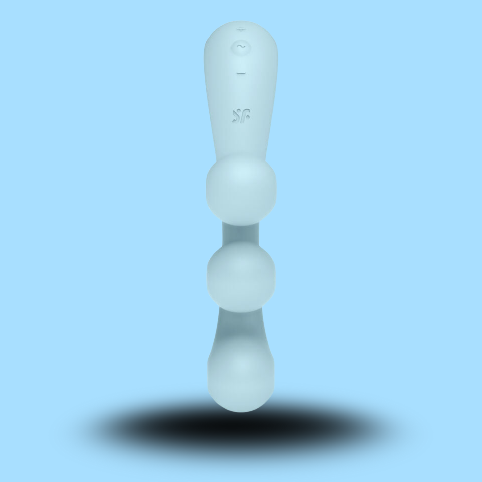 SATISFYER - VIBRATEUR MULTI TRI BALL 2 BLEU