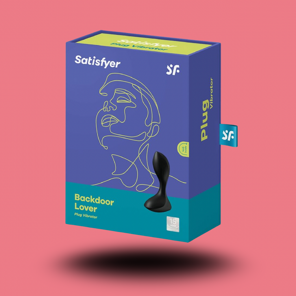 SATISFYER - BOUCHON VIBRANT BACKDOOR LOVER NOIR