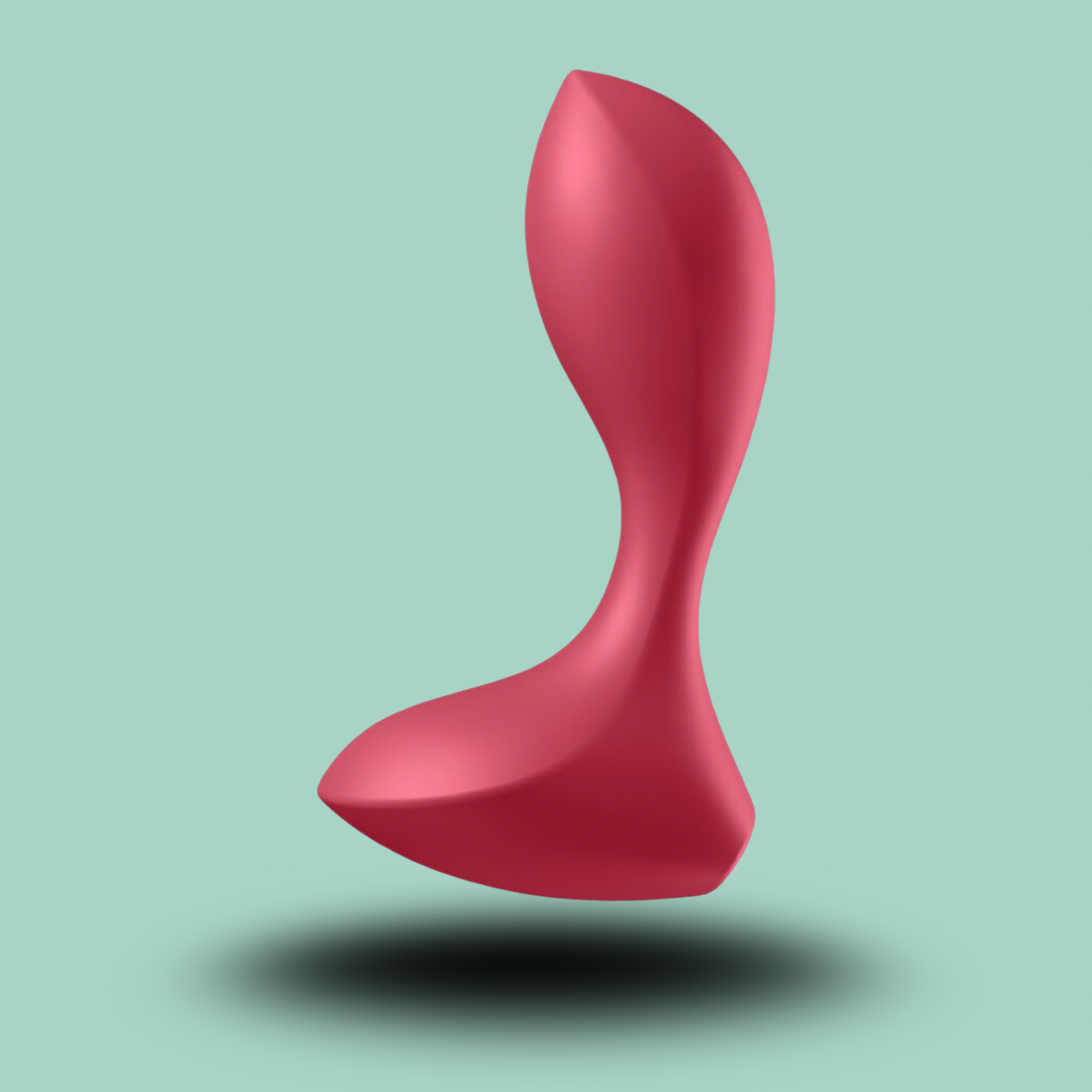 SATISFYER - BOUCHON VIBRANT BACKDOOR LOVER ROUGE