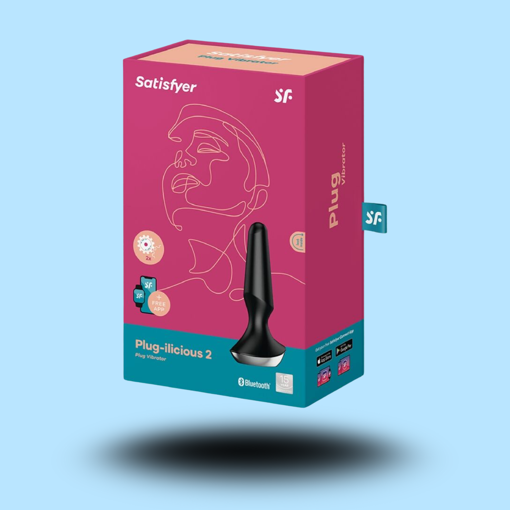 SATISFYER - VIBRATEUR PLUG ILICIOUS 2 PLUG NOIR