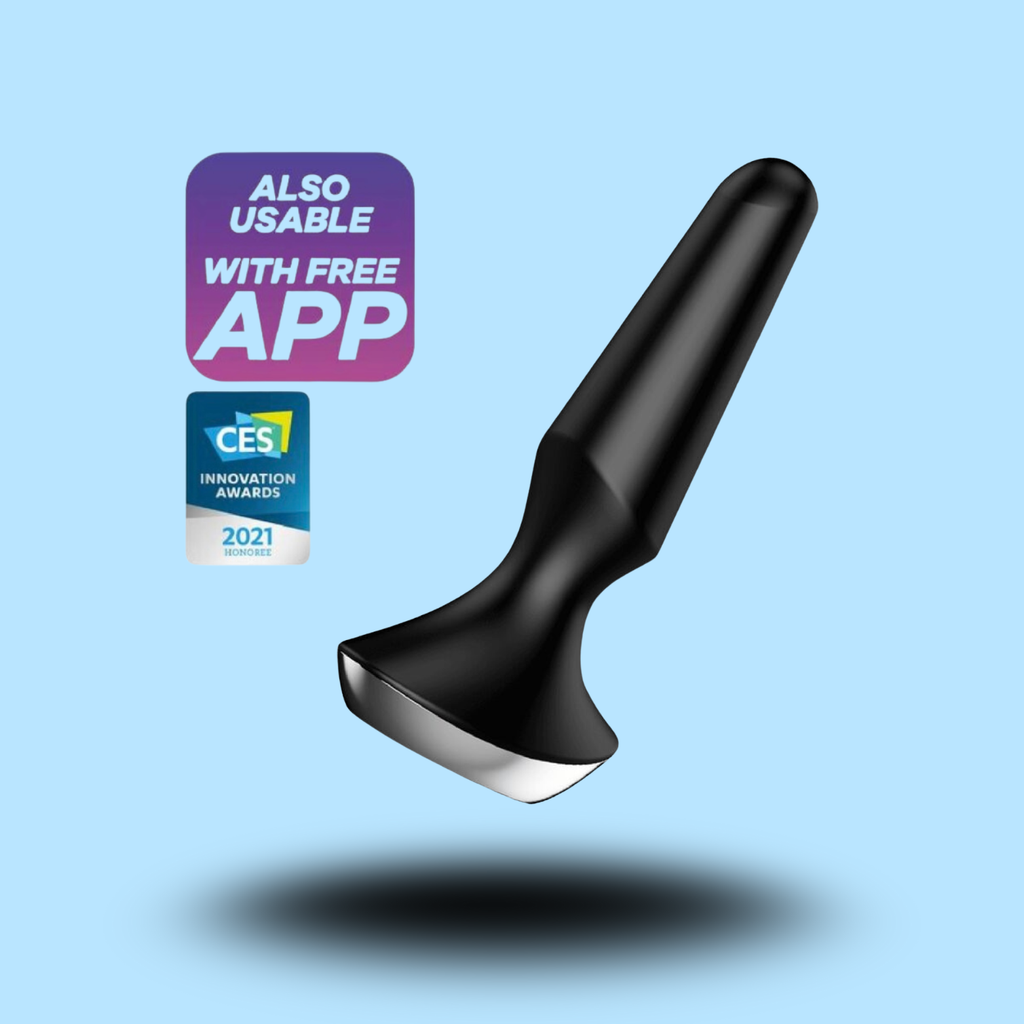 SATISFYER - VIBRATEUR PLUG ILICIOUS 2 PLUG NOIR