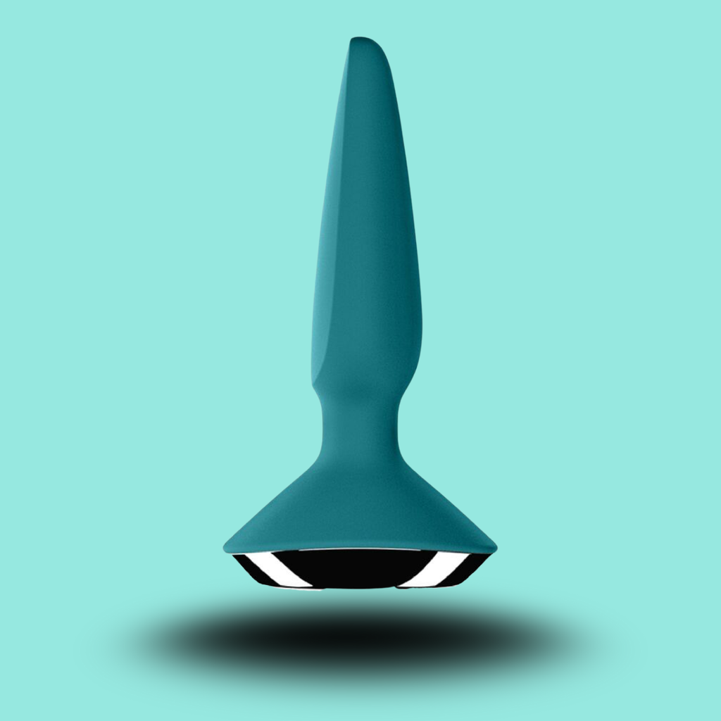 SATISFYER - VIBRATEUR PLUG ILICIOUS 1 PLUG VERT
