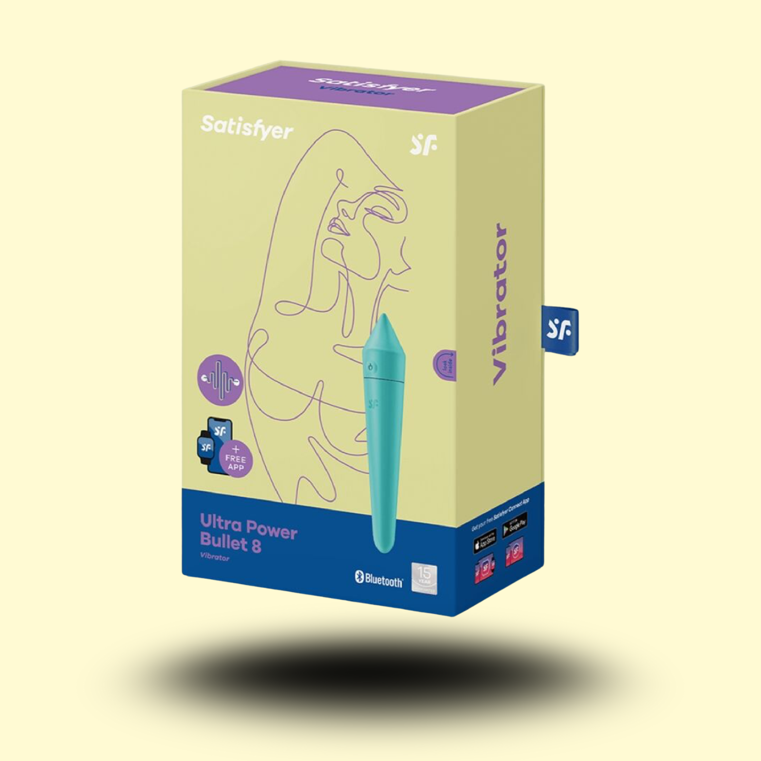 SATISFYER - ULTRA POWER BULLET 8 TURQUOISE
