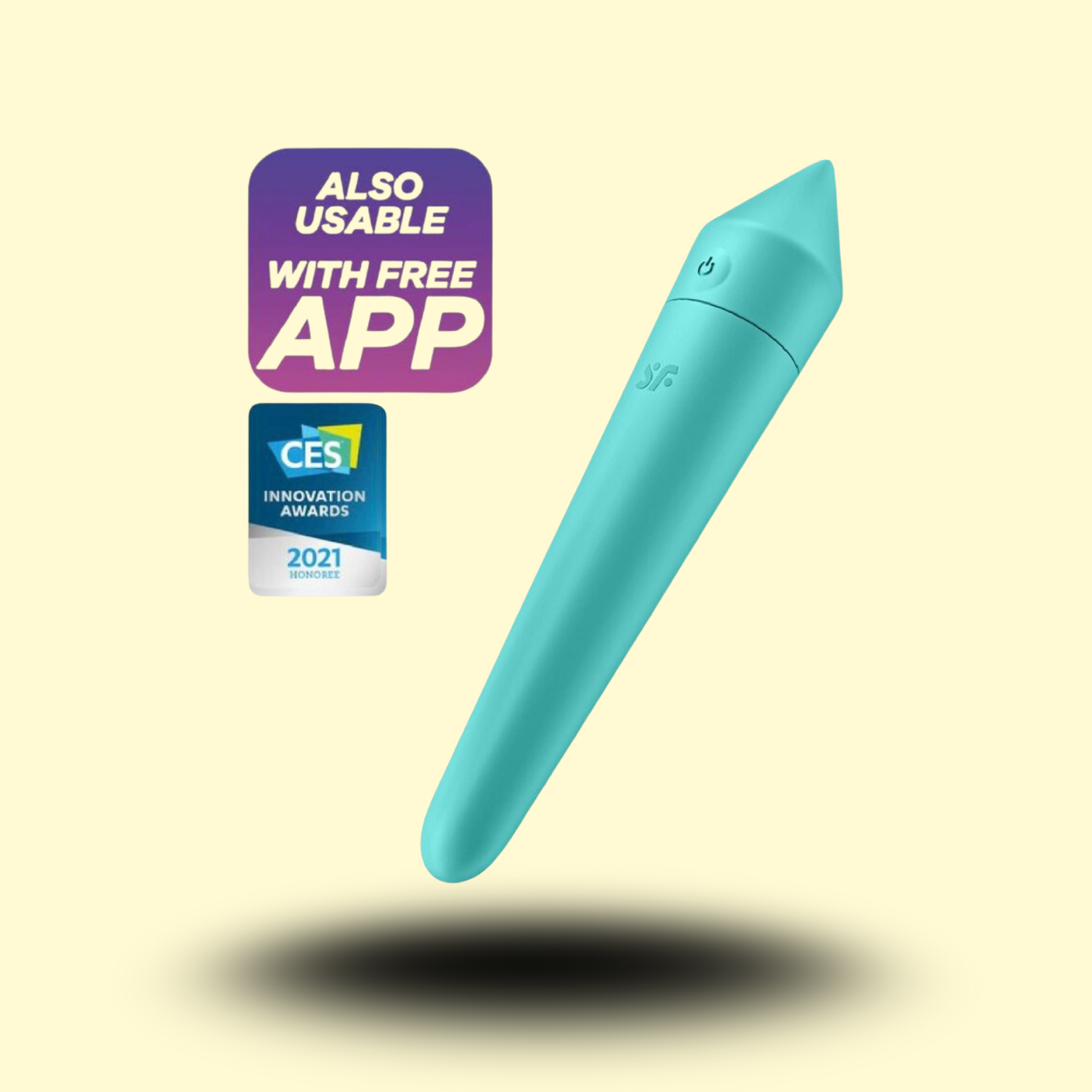 SATISFYER - ULTRA POWER BULLET 8 TURQUOISE