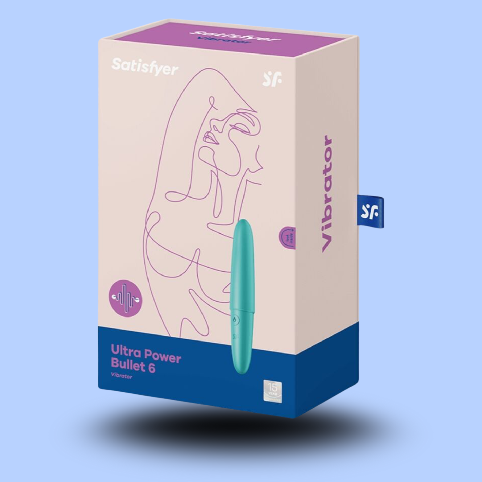 SATISFYER - ULTRA POWER BULLET 6 TURQUOISE