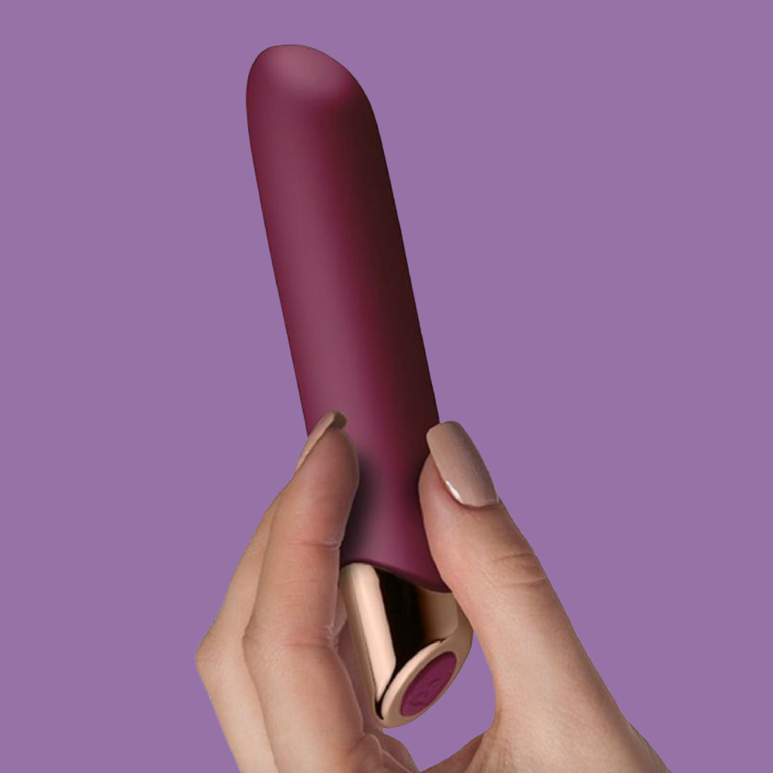 ROCKS-OFF - VIBRATEUR BORDEAUX CHAIAMO