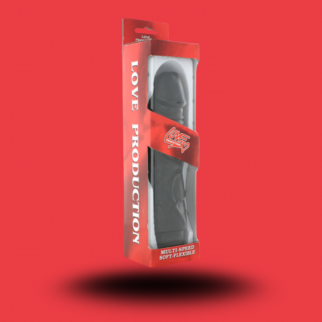 SEVEN CREATIONS - VIBRATEUR NOIR PERFECT PLEASURES 22 CM