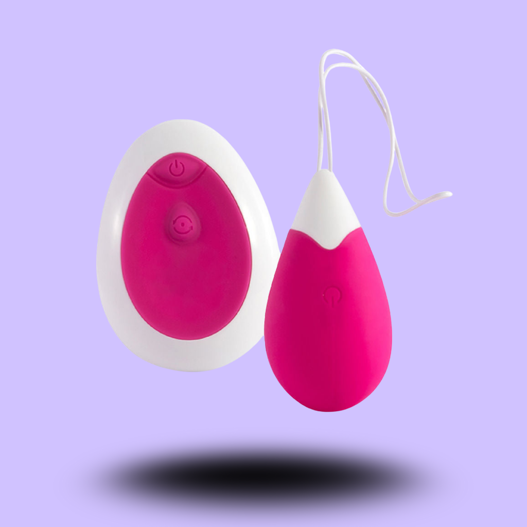 INTENSE - VIBRATEUR JAN EGG TÉLÉCOMMANDE ROSE