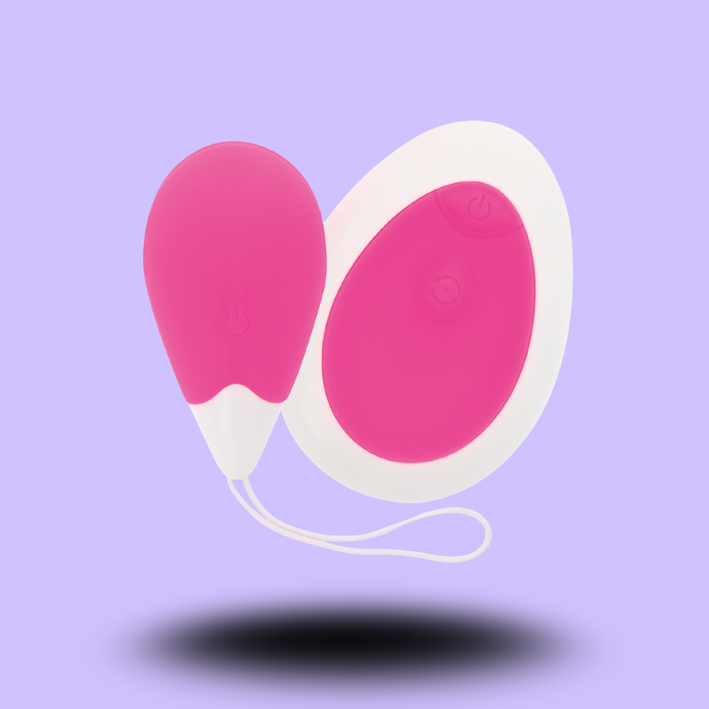 INTENSE - VIBRATEUR JAN EGG TÉLÉCOMMANDE ROSE