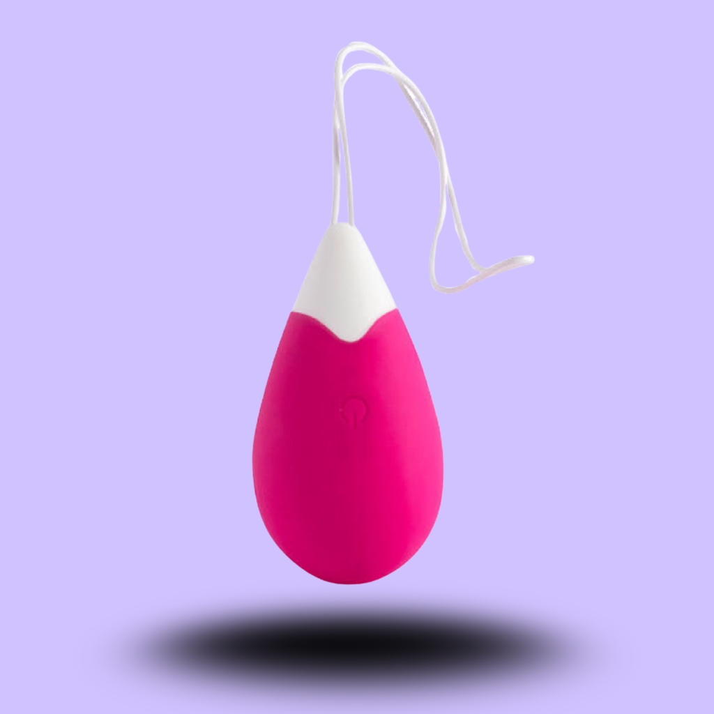 INTENSE - VIBRATEUR JAN EGG TÉLÉCOMMANDE ROSE