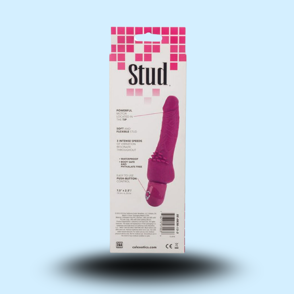 CALEXOTICS - VIBRATEUR ROSE POWER STUD CLITERRIFIC