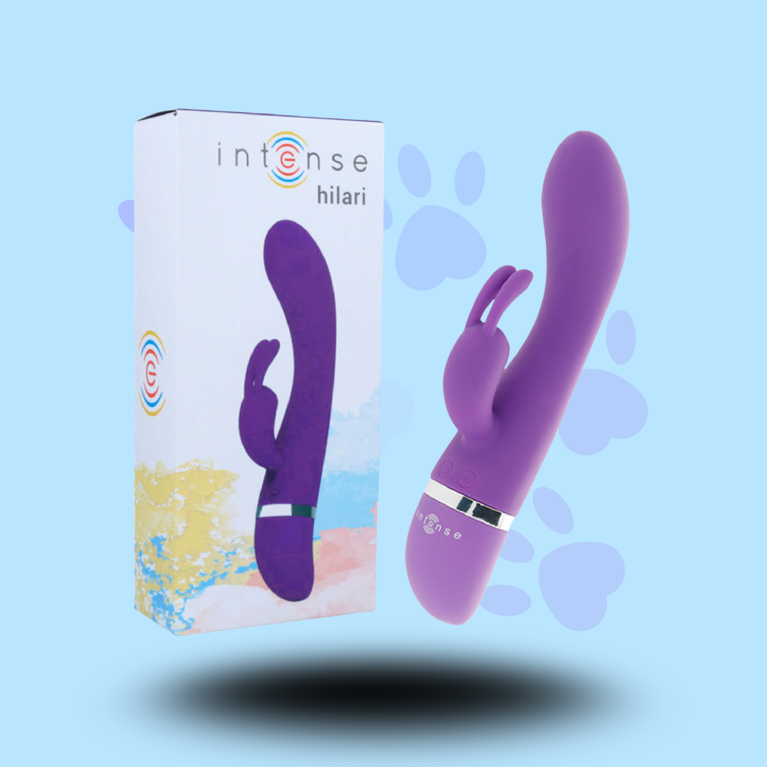 INTENSE - VIBRATEUR HILARI LILAS SILICONE LUXE