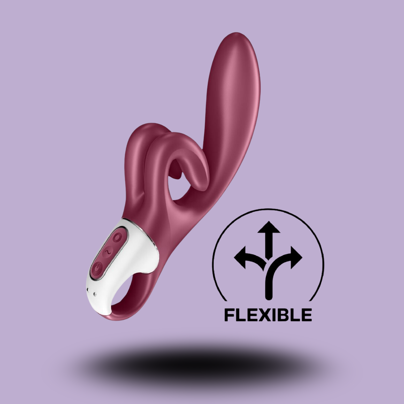SATISFYER - VIBRATION DE LAPIN TOUCH ME ROUGE