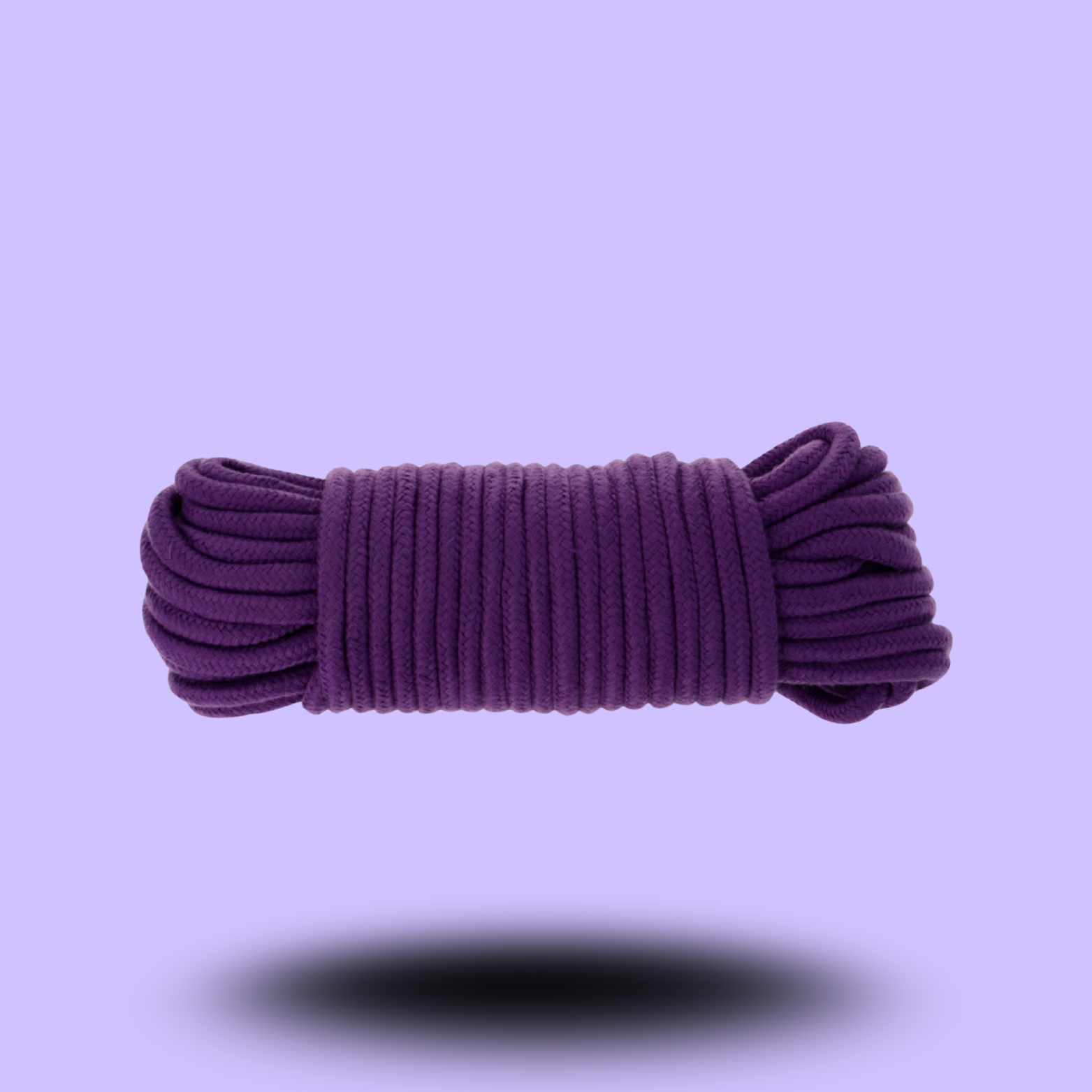 DARKNESS - CORDE DE BONDAGE EN COTON 20 MÈTRES LILAS