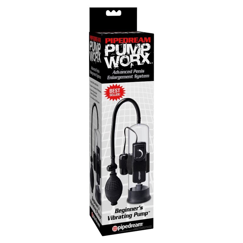 PUMP WORX - POMPE À ONDES VIBRANTES ET STIMULANTES POUR DÉBUTANTS