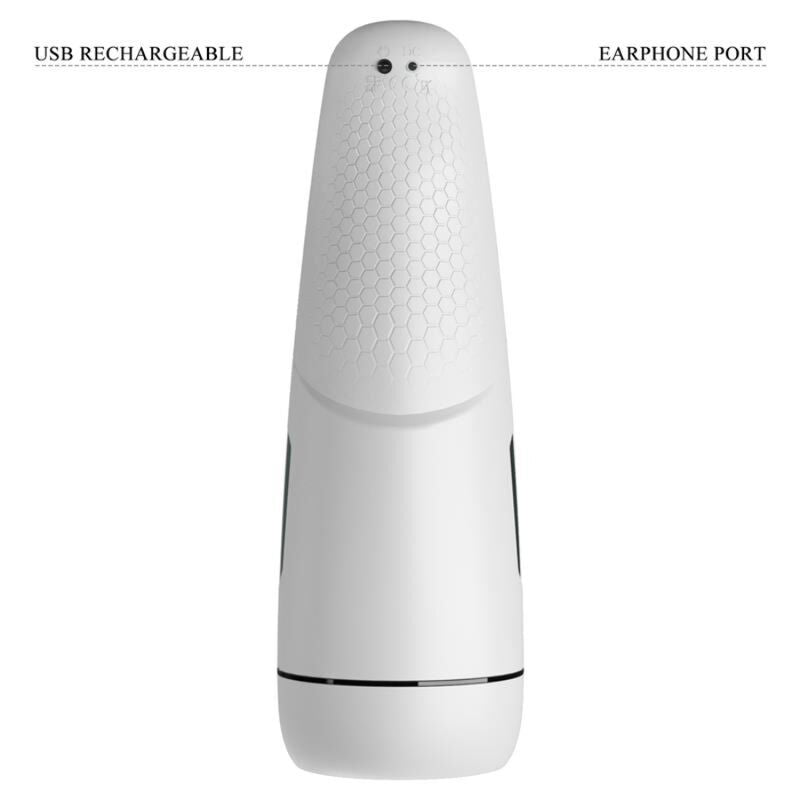 PRETTY LOVE - MASTURBATEUR HOMME MARISSA VIBRATION, CHALEUR, VOIX ET ONDES STIMULANTES