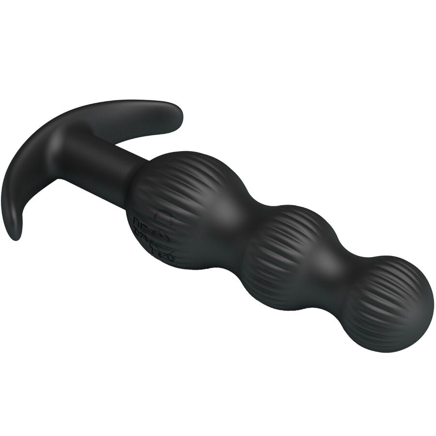 PRETTY LOVE - VIBRATEUR ANAL SIDNEY 10 VIBRATIONS NOIR