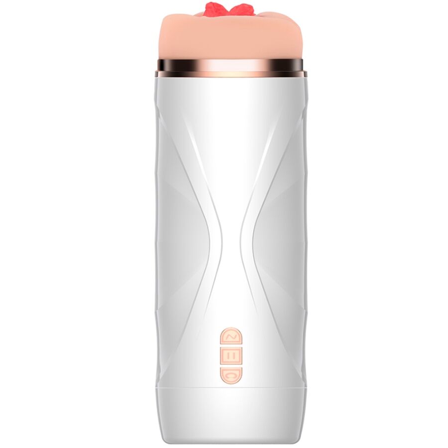 SHEQU - MASTURBATEUR VAGIN RILEY AVEC VIBRATIONS ET ONDES STIMULANTES