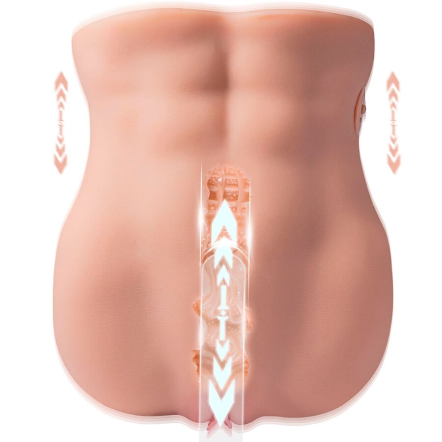 XISE - LYDIA MASTURBATEUR VAGIN FÉMININ AVEC POUSSÉE 25 CM