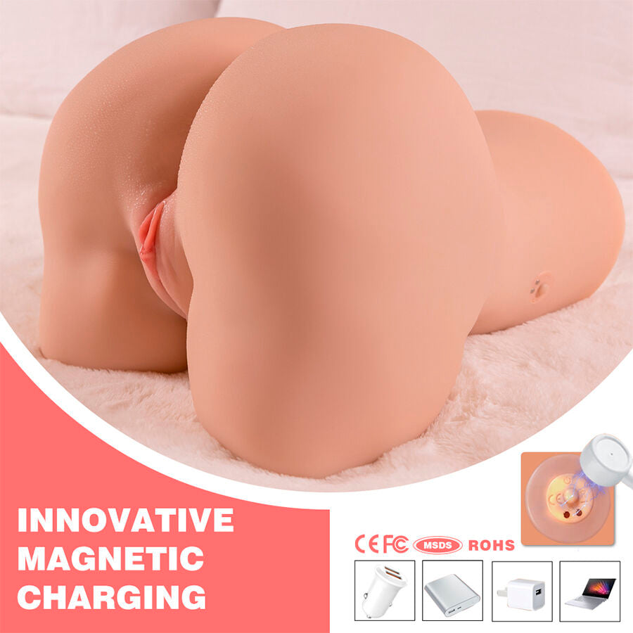 XISE - DANAE - Masturbateur vaginal réaliste avec vibrations multi-positions