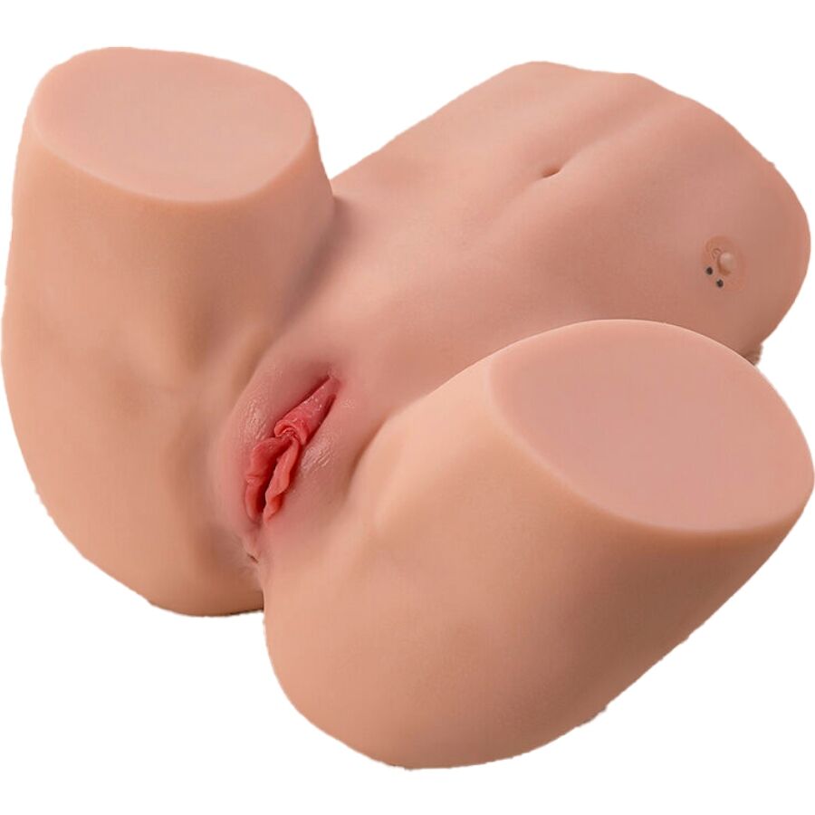 XISE - MAYA MASTURBATEUR RÉALISTE VAGIN ET ANUS SUÇANT AVEC VIBRATIONS ET ONDES STIMULANTES 4,5 KG