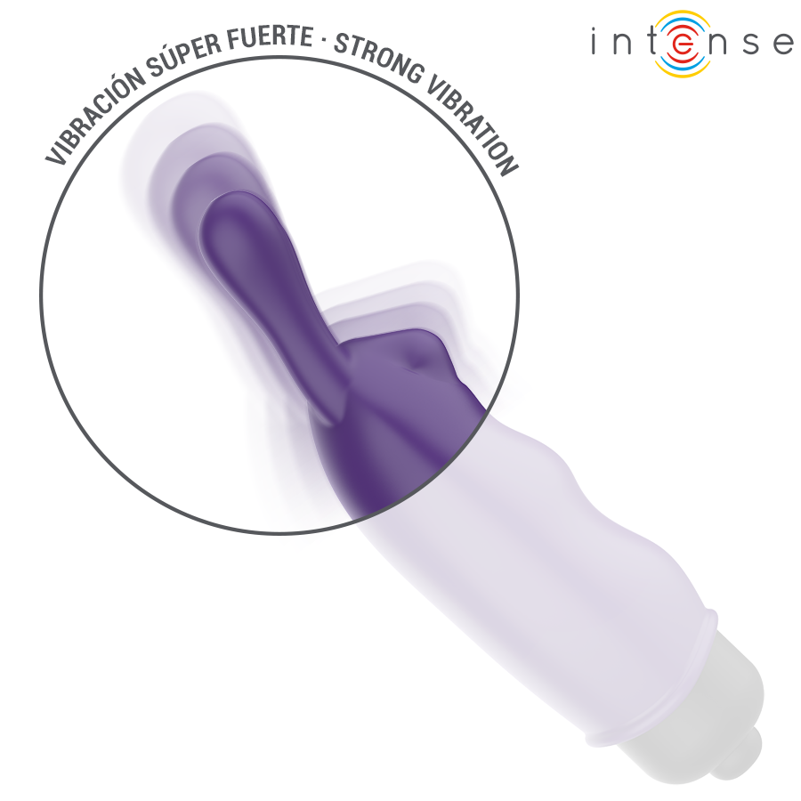 INTENSE - BALLE VIBRANTE VIOLET MYSTIQUE 8,7 X 2,4 CM