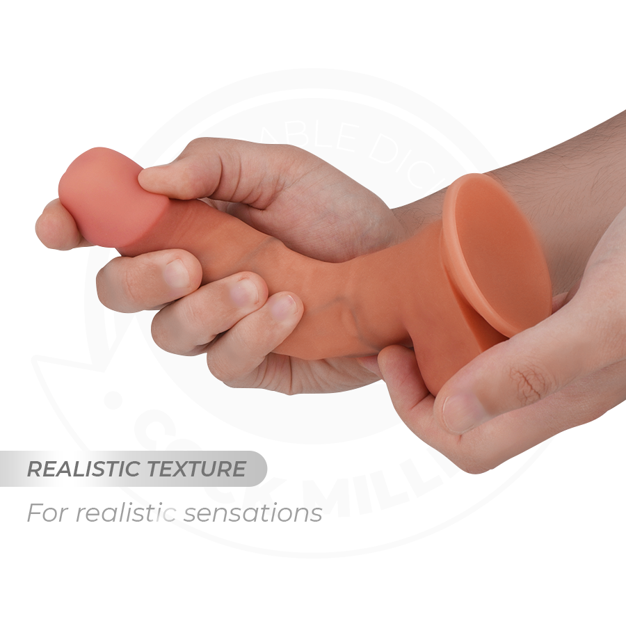 COCK MILLER - GODE ARTICULABLE HYPERRÉALISTE 17,8 CM